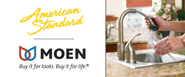Bring your kitchen out of the 90's and into the 21st Century with modern fixtures! Call Laplante today!